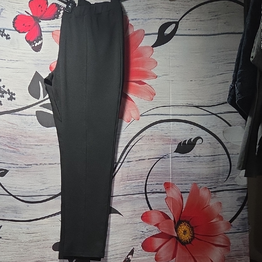 Massini Black Dress Pants Formal Wear